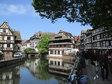 In der Altstadt Straßburgs